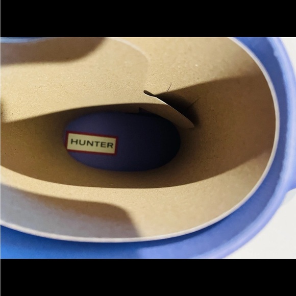 NEW Women's Size 7 or 9 HUNTER Original PLAY SHORT BOOT IRIDESCENT RAIN 7W - Picture 5 of 7